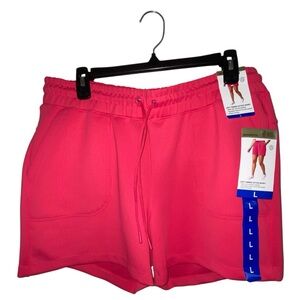 Mondetta bottoms Scuba Soft Ribbed Shorts - Raspberry Sorbet